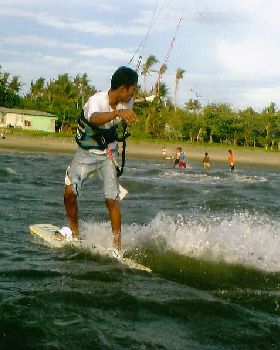 Kiteboarding