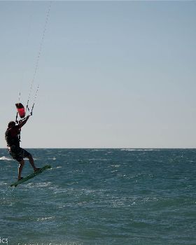 Kitesurfing