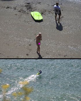 Kiteboarding