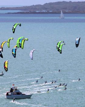 Kiteboarding