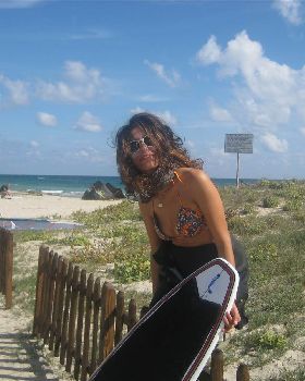 Kitesurfing
