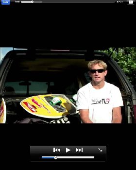 Lost: naish custom wave 5'10" same model & colour as in these pics