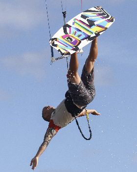 Kiteboarding