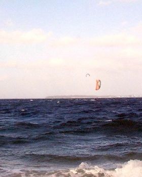 Kitesurfing