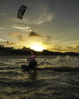Kiteboarding