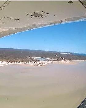 Coast heading south to Eagle Bluff