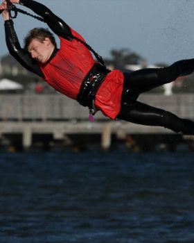 Kiteboarding