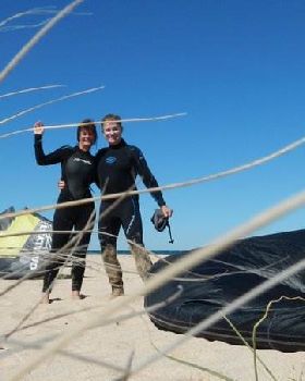Kiting in Exmouth
