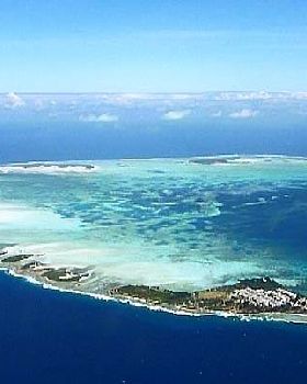 The lagoon Cocos