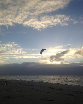 Kiteboarding