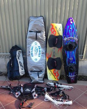 kite and board