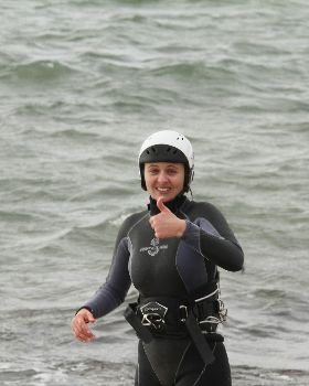 Kitesurfing
