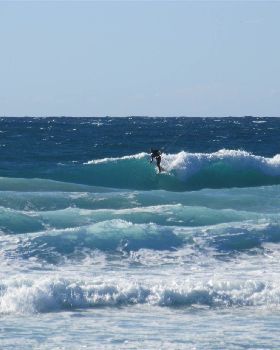 On wave