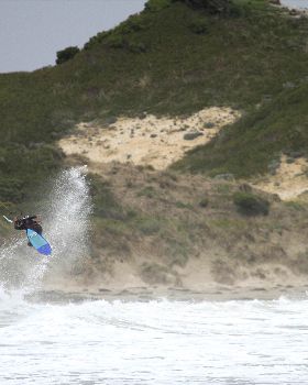 Kitesurfing