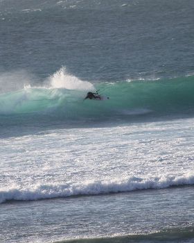 Kitesurfing