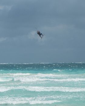 Kiteboarding