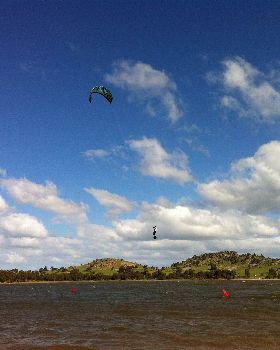 Sometimes we get wind