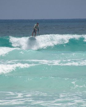 Slack staying in the water