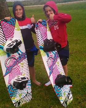 Kitesurfing