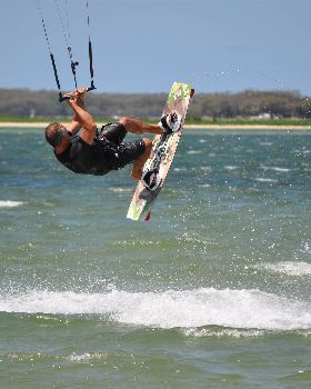 Kiteboarding