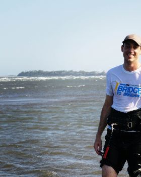 Kitesurfing