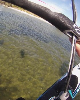 Boosting with an Ozone edge 17m and a Sector 52 in 12-15 knots
