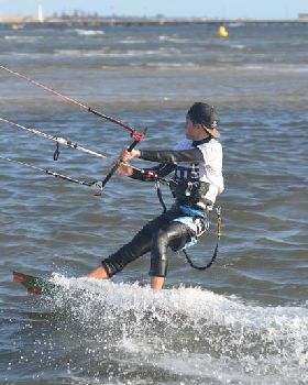 Kitesurfing St Kilda