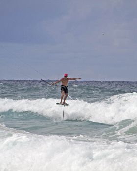 Kiteboarding