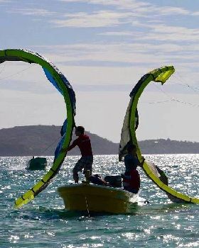 Kiteboarding