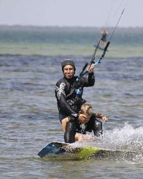 Kiteboarding
