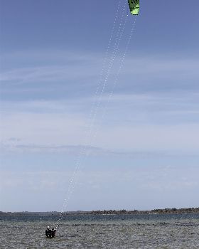 Kitesurfing