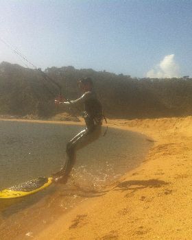 Kitesurfing