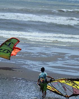 Kiteboarding
