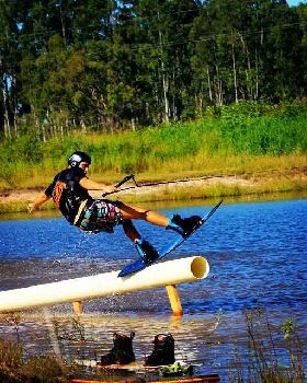 Kitesurfing
