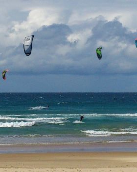 Kiteboarding