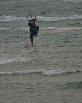 Kitesurfing