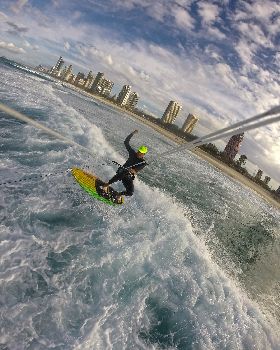 Wave Hydro-foilboarding
