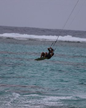Kitesurfing