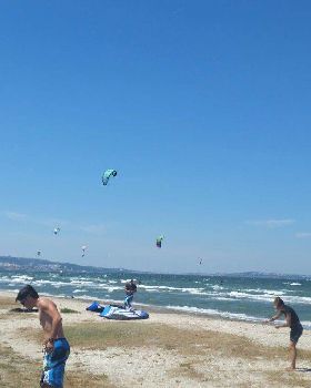Kiteboarding