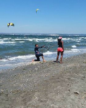 Kiteboarding