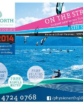 Physio North at Kitefoil Gold Cup Australia