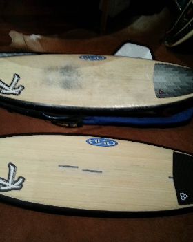 Katana kiteboard