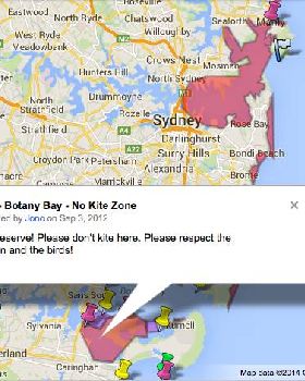 "No Kite Zone"