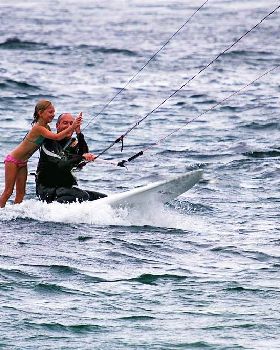 Kiteboarding