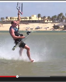 Kitesurfing