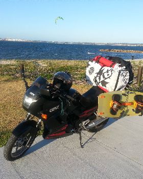 Motorcycle rack
