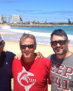 Clancy, Ian and Ash