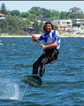 Kitesurfing