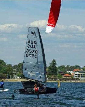 Kitesurfing