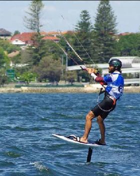 Kitesurfing